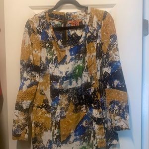Tory Burch multi color tunic